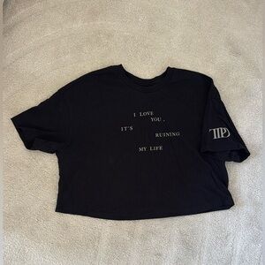 Official TTPD TAYLOR SWIFT Cropped Tee